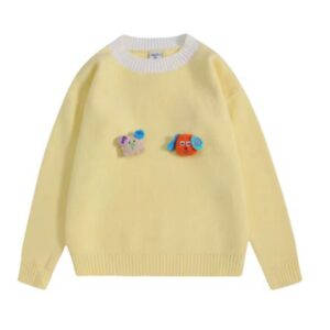 Vintage Funny Doll Sweater